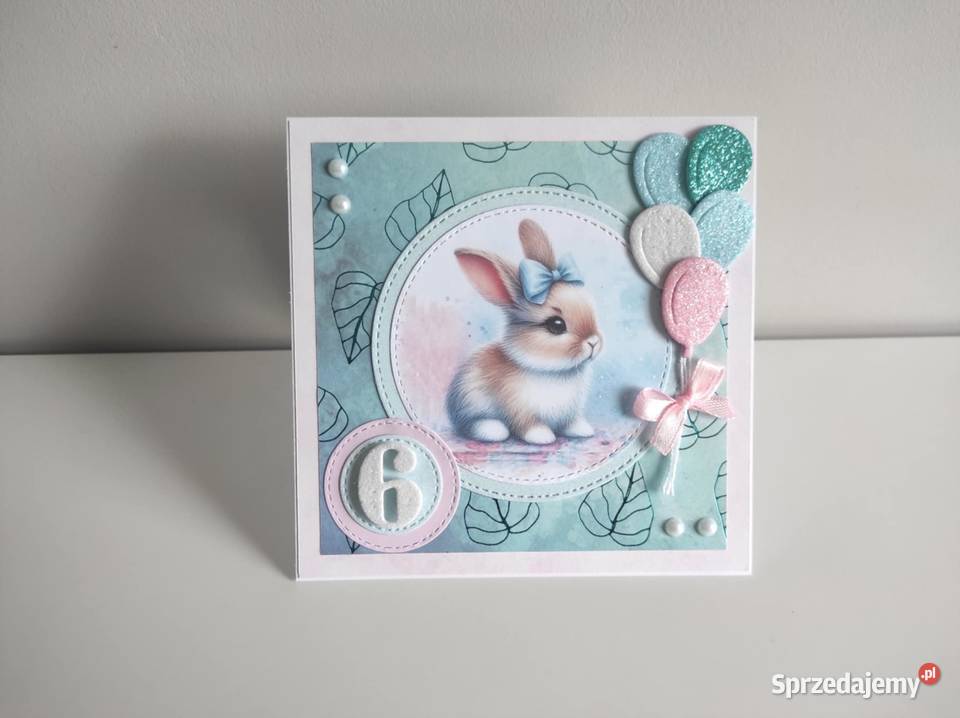 Kartka okolicznościowa ręcznie robiona na Łódź sprzedam