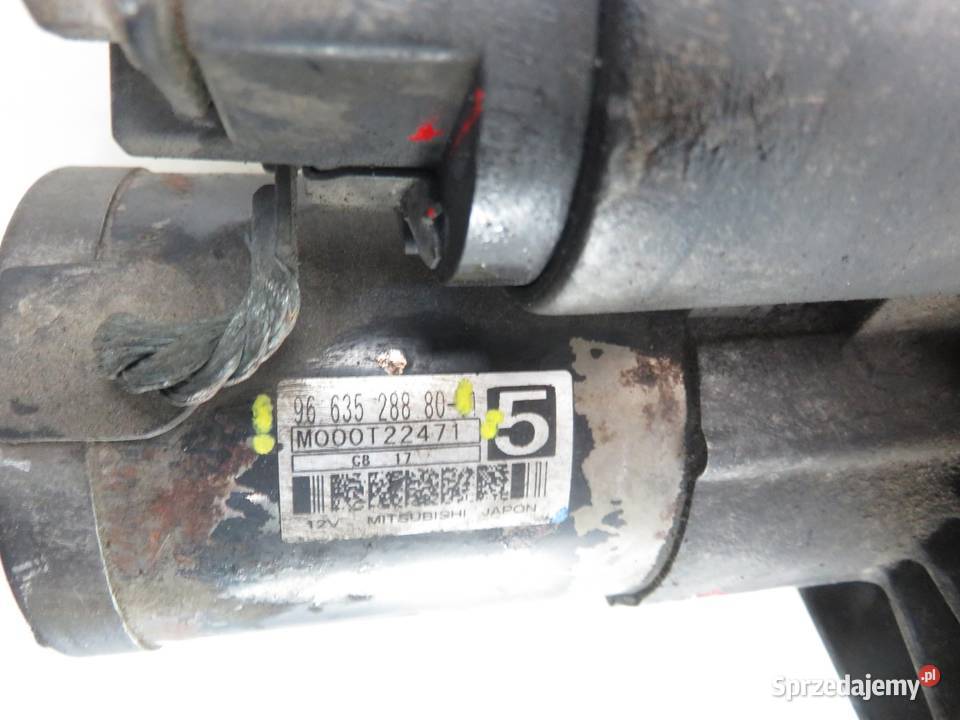 ROZRUSZNIK CITROEN C4 16 HDi 9663528880 małopolskie