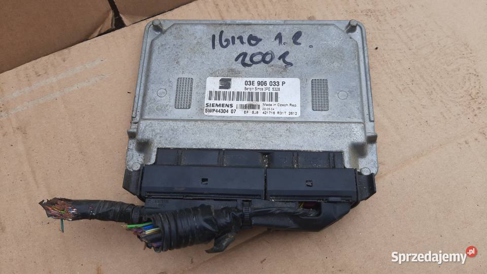 komputer sterownik silnika Siemens 03E906033P