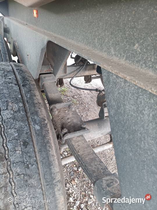 Przyczepa tandem z hydroburtą Sochaczew