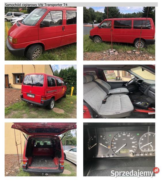 Sprzedaż ruchomości Pozostałe Gaszowice