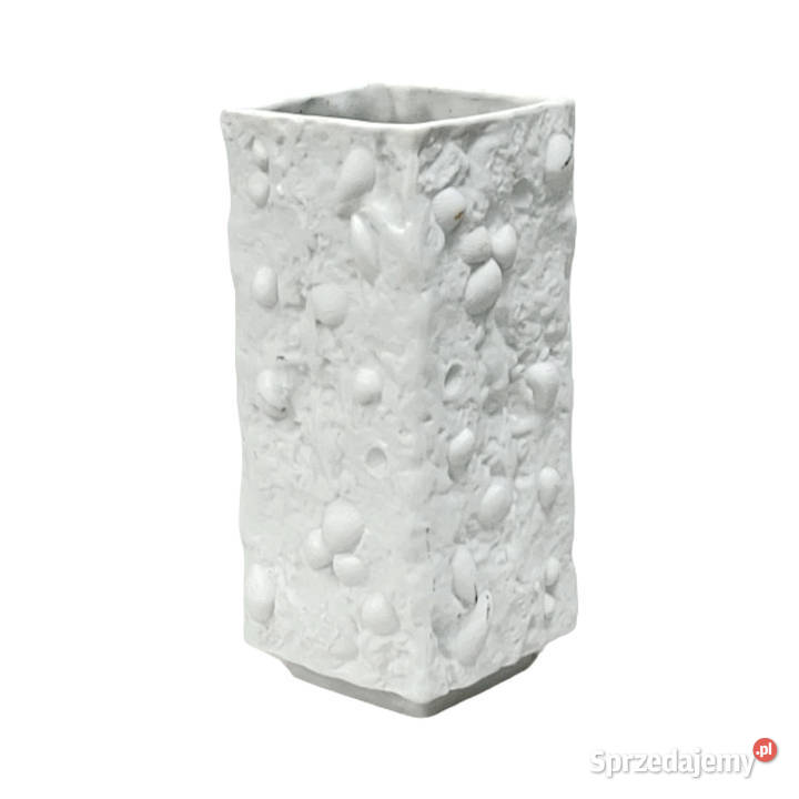 Wazon Biskwitowy Skamieliny VEB Kunstporzellan