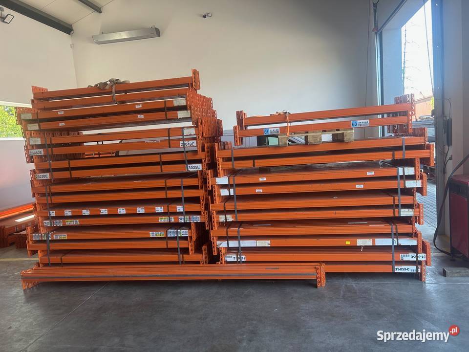 Regały magazynowe paletowe przemysłowe nowe H270 Wieliczka