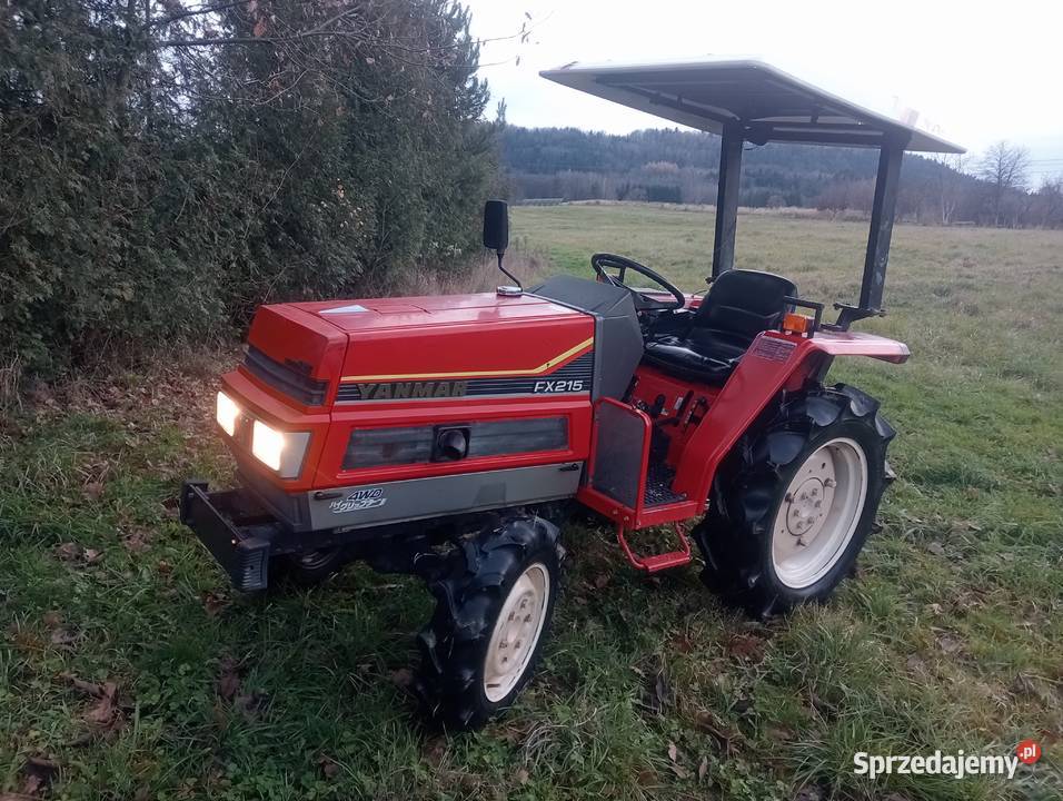 Yanmar 4x4 wspomnienie kierownicy asystent podkarpackie Jasienica Rosielna