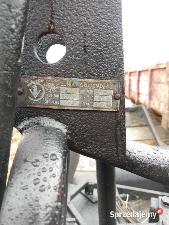 Pług rolniczy dwuskibowy Przodkowo