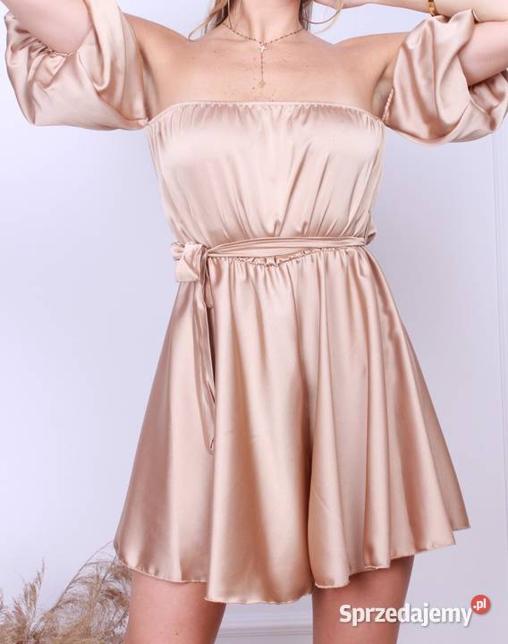 Kombinezon krótki hiszpanka złoty i czarny Italy Białystok