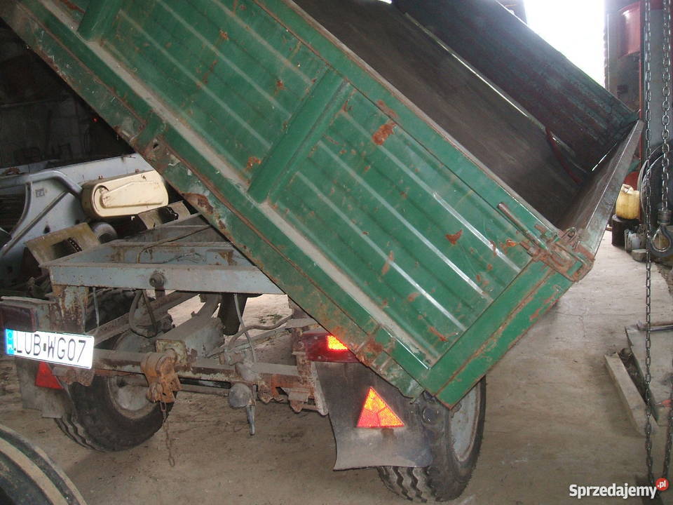 Przyczepa rolnicza D732 wywrotka zarejestrowana lubelskie