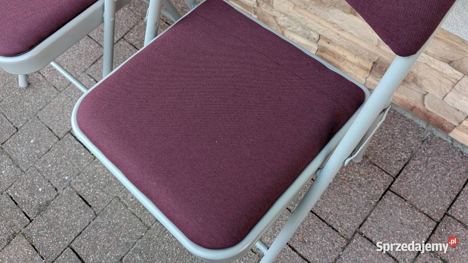 Krzesła składane BOOSDEN 2 sztuki małopolskie Jadowniki