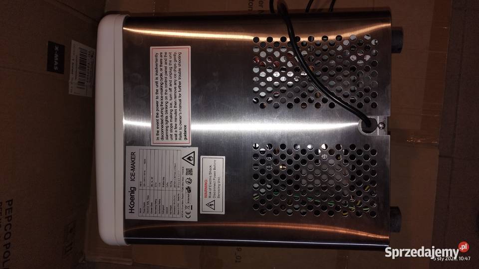 URZĄDZENIE DO PRODUKCJI KOSTEK LODU HKOENIG KB15 AGD drobne Poznań sprzedam