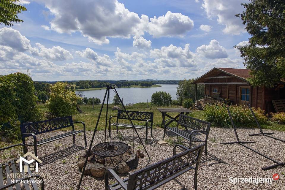 Dom Agroturystyka z linią brzegową i pomostem mieszkalny sprzedam