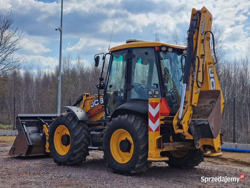 JCB 4CX BOGATE WYPOSAŻENIE JOYSTICK KLIMA Płoty