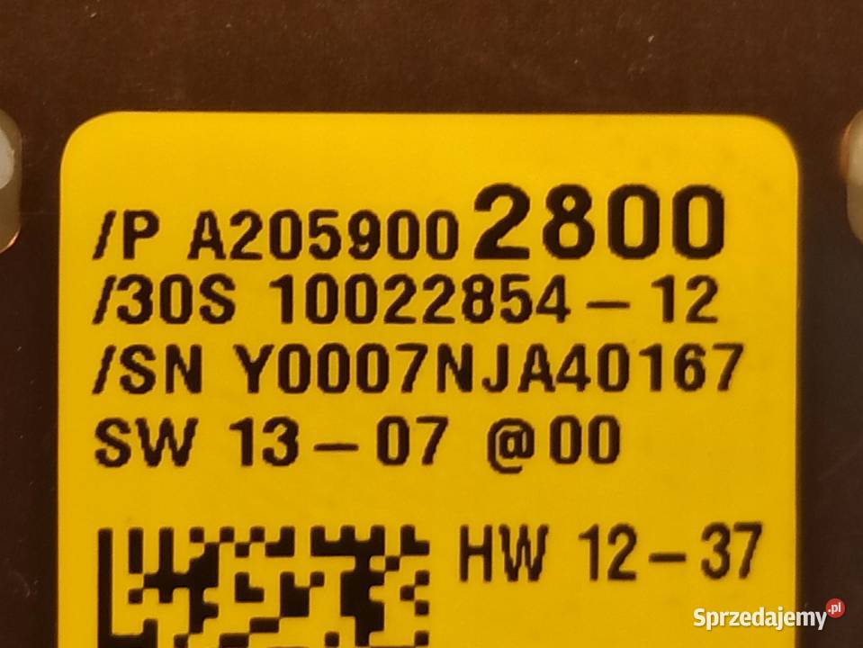MERCEDES W205 A2059002800 CZUJNIK SENSOR DESZCZU osobowe