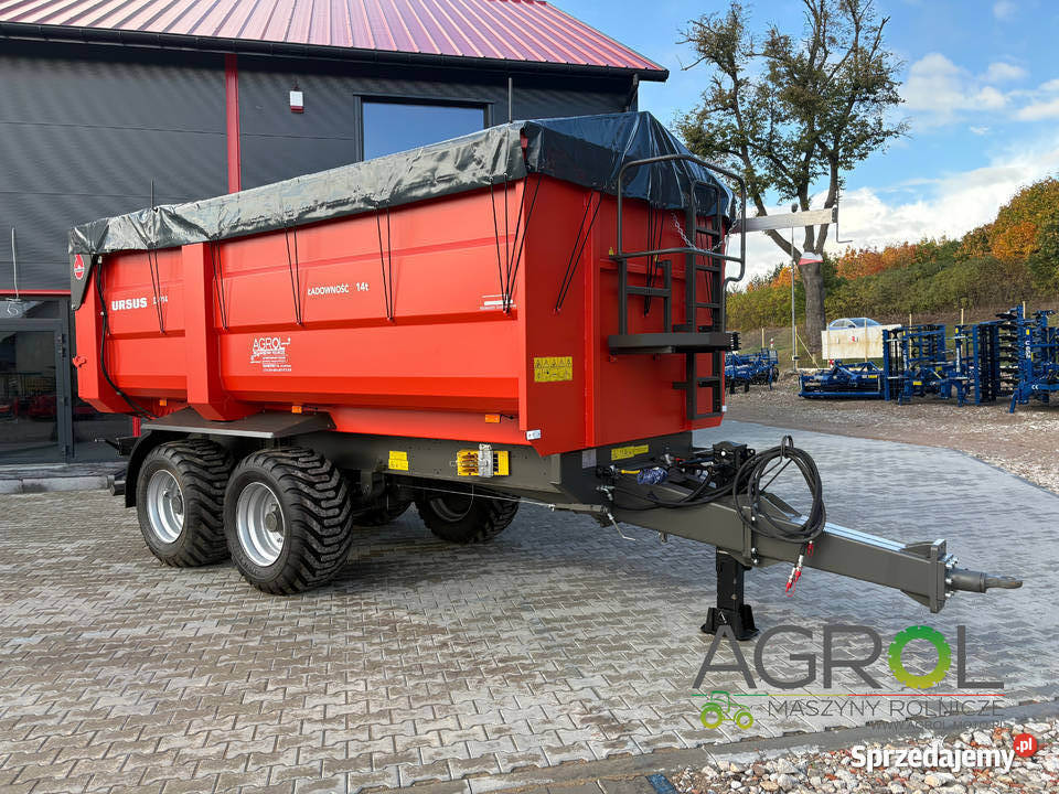 Przyczepa skorupowa URSUS D 914 14 ton PRONAR Iława
