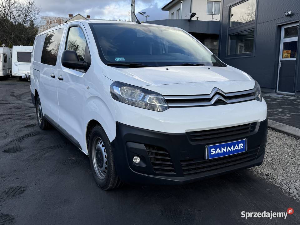 Jumpy 20HDi122 Long Gwarancja Brygadówka klimatyzacja Samochody dostawcze Sanok