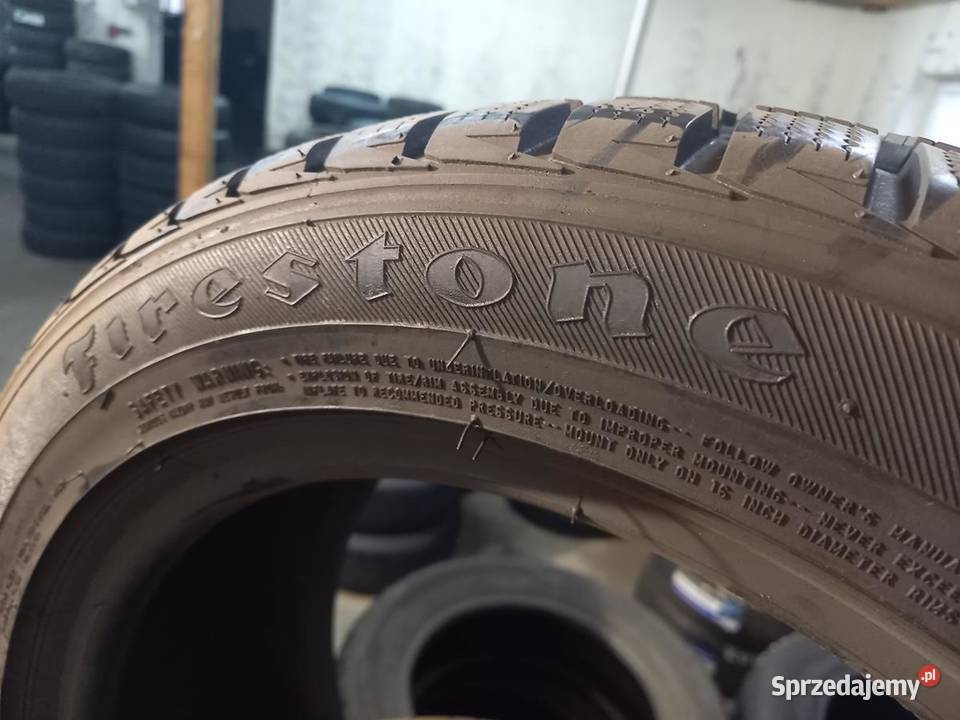 2x Opona UŻYWANA ZIMOWA 20550R16 FIRESTONE 119 16cale Zaścianki