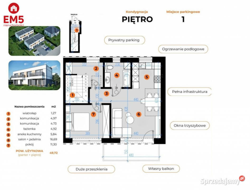 Mieszkanie Białystok 4757m2 2 pokojowe