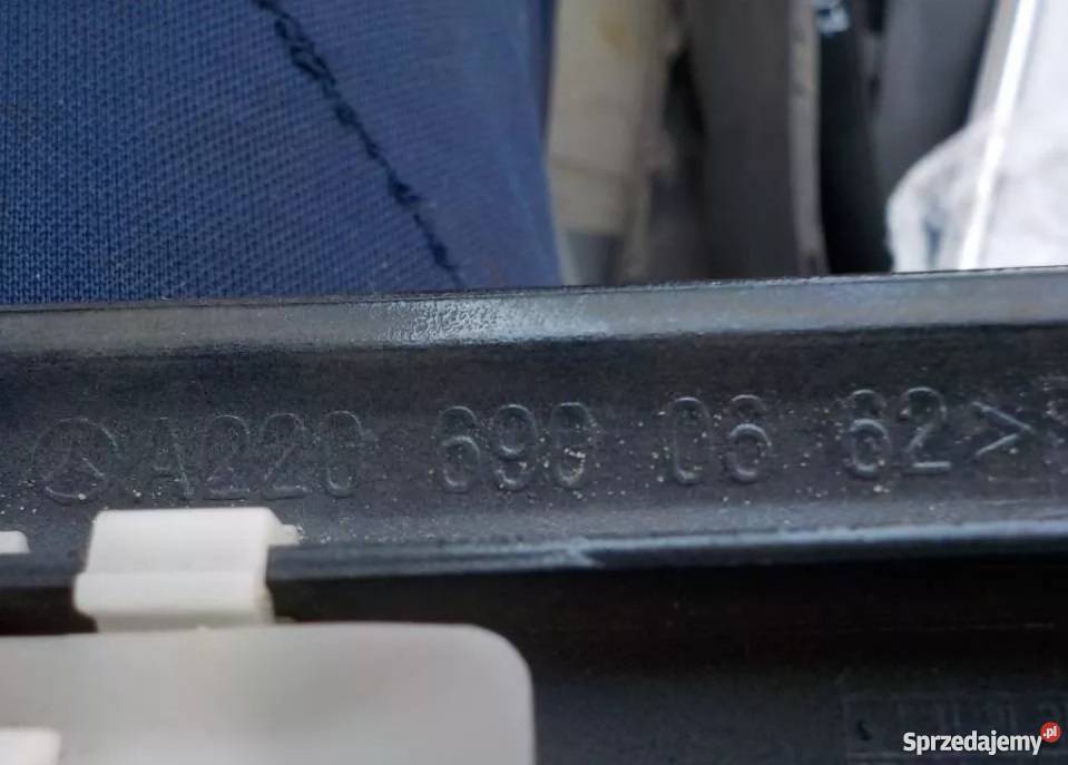 LISTWA DRZWI PRAWA MERCEDES S KLASA A2206900662 wielkopolskie Nowy Tomyśl