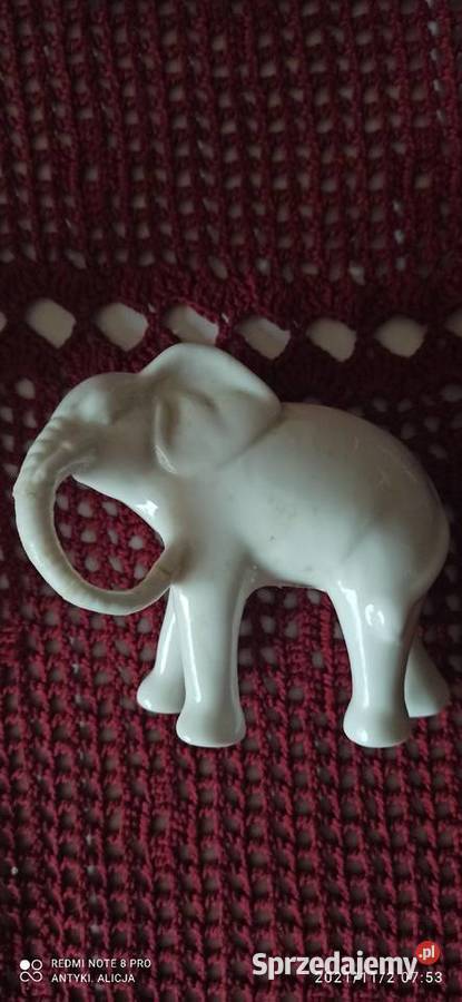Figurka porcelanowa słoń
Biała porcelana Gdańsk