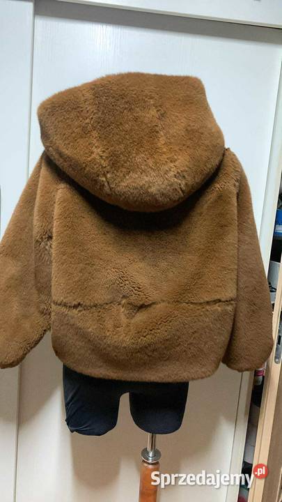 Kurtka z misia brązowa Rozmiar 38(M) Boguchwała