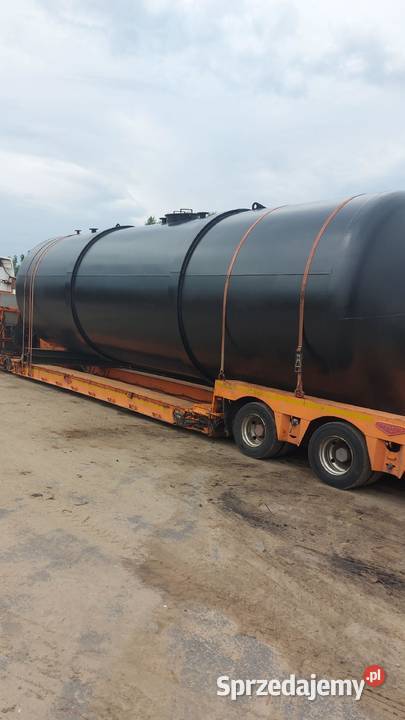 Stalowy zbiornik poziomy 73m3 73000l Zbiorniki kujawsko-pomorskie Wtelno