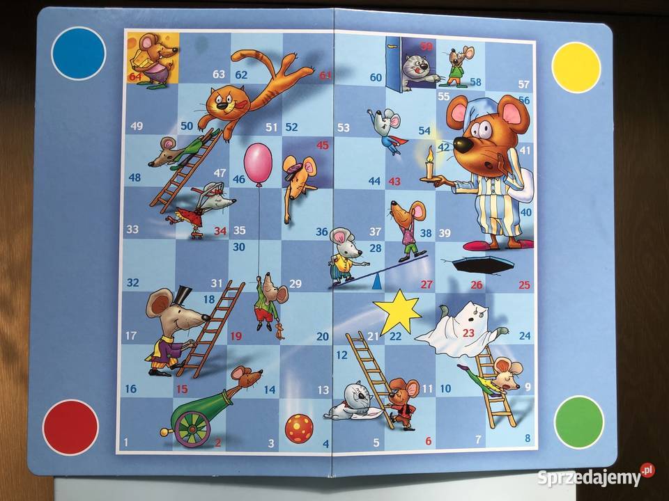 Super gry planszowe Labirynt i Myszki ALEXANDER Edukacyjne Kraków