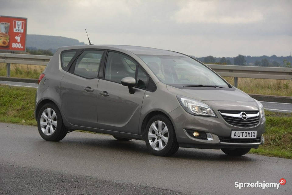 Opel Meriva 16CDTI doinwestowany nawigacja hak światła przeciwmgielne Samochody osobowe Sędziszów Małopolski