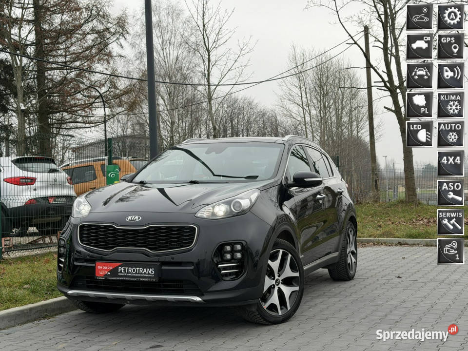 Kia Sportage 16 177 LED GTLINE 4X4 Automat Mrągowo