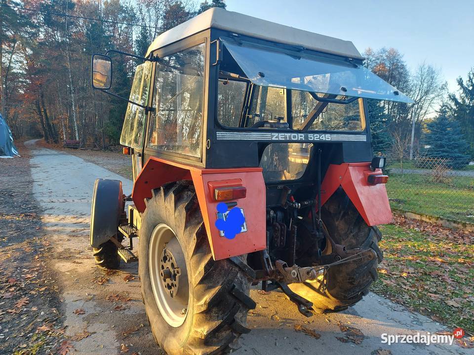 Zetor 5245 oryginał 360 massey 255 ursus 3514 Wola Rzędzińska