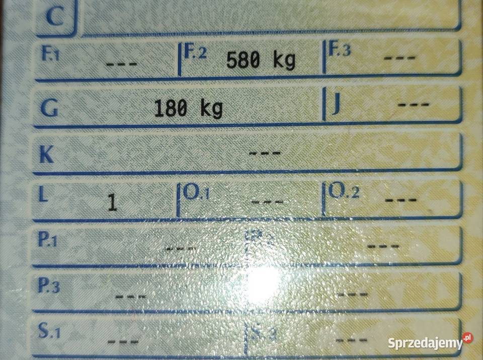 Przyczepa Sam 580 Międzyrzec Podlaski