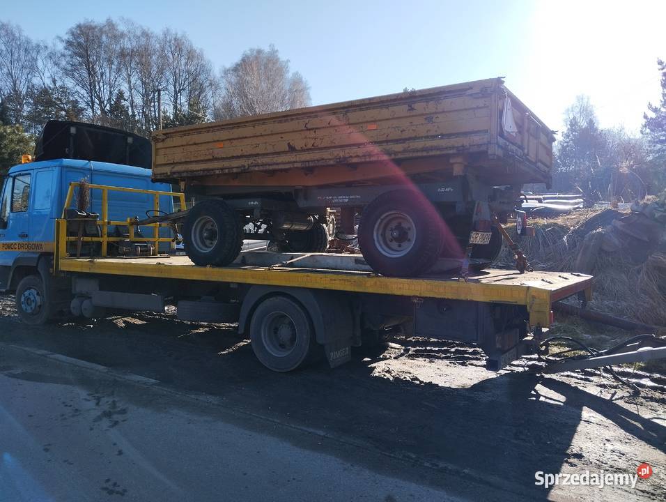 Usługi lawetą pomocą drogową transport maszyn Wodzisław Śląski