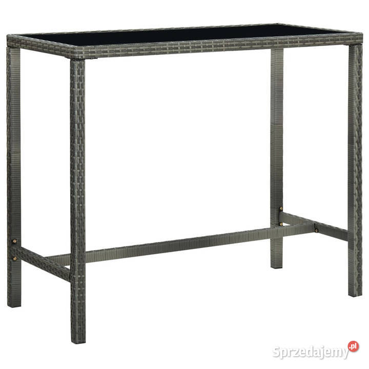 5cz zestaw mebli barowych do ogrodu rattan PE