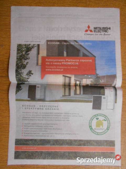Dom ekologiczny sześć dodatków Gazeta Wyborcza Parczew sprzedam