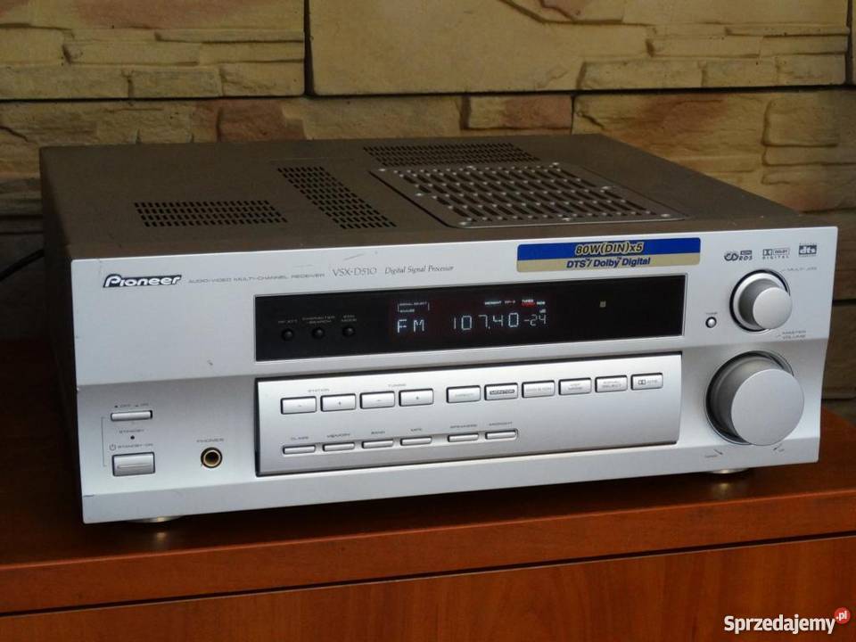 Amplituner Pioneer VSXD510S mocny i Jasło sprzedam