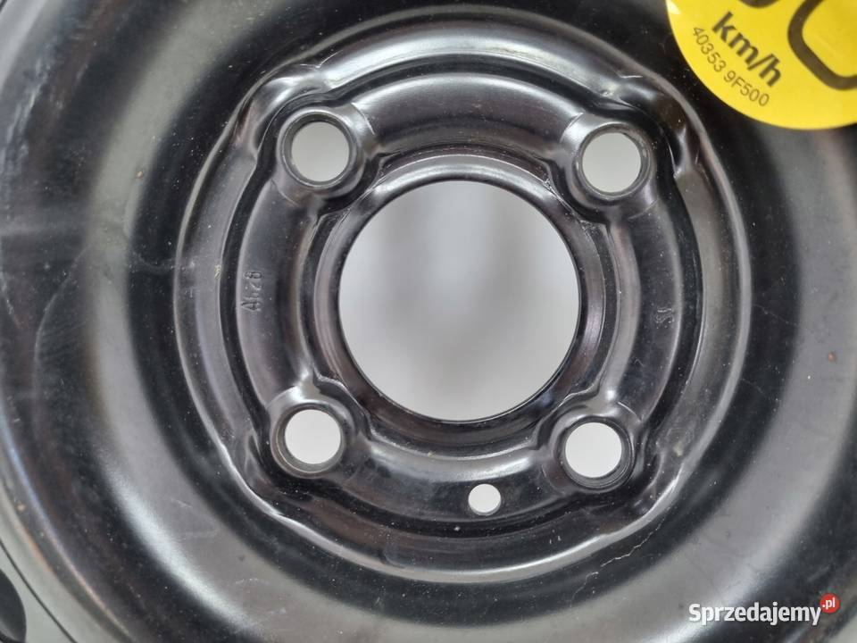 KOŁO DOJAZDOWE ZAPASOWE Nissan Micra K12 Note Chełm