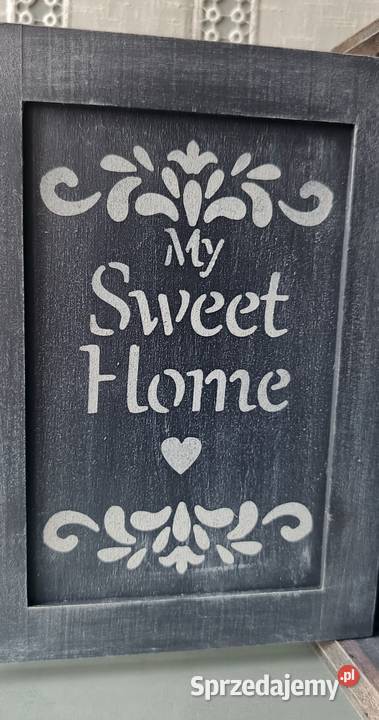 Drewniana szafka na klucze My Sweet Home styl warmińsko-mazurskie Ostróda