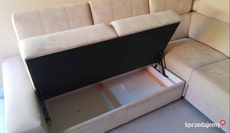 Narożnik z funkcją spania