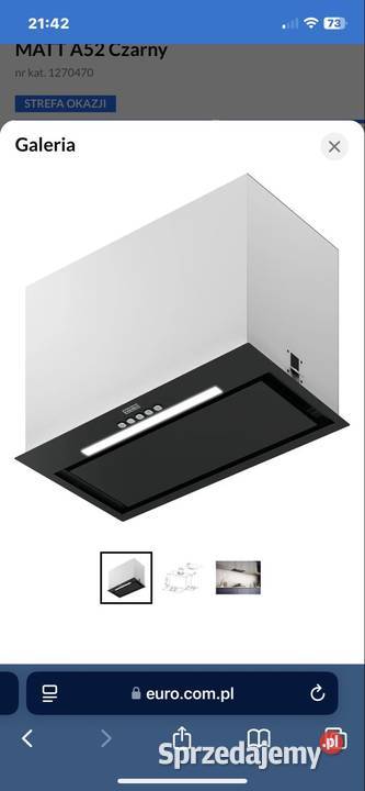 Okap kuchenny Franke Box Flush Evo FBFE BK MATT sprzedam