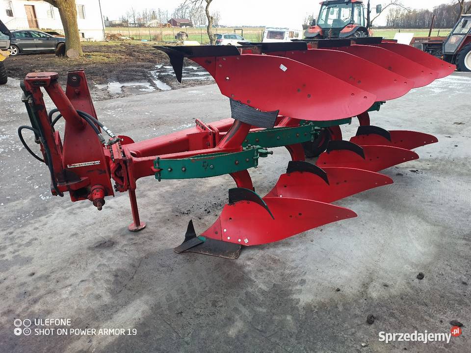 Pług Kverneland 4 skiby resor non stop nowe Rostkowo