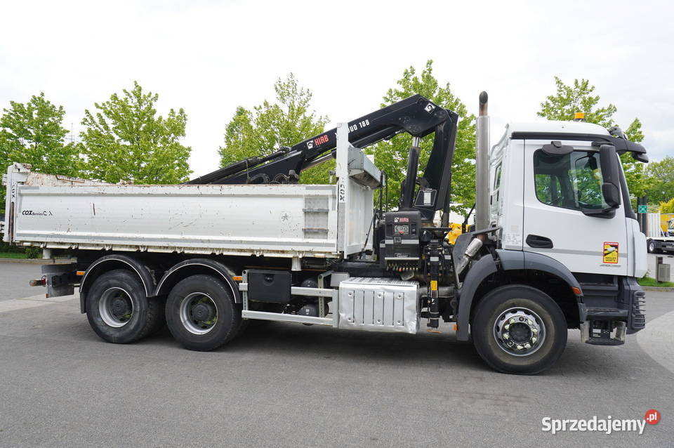 MercedesBenz Arocs 2636 64 100 HIAB XHiduo pełny VAT małopolskie Kraków