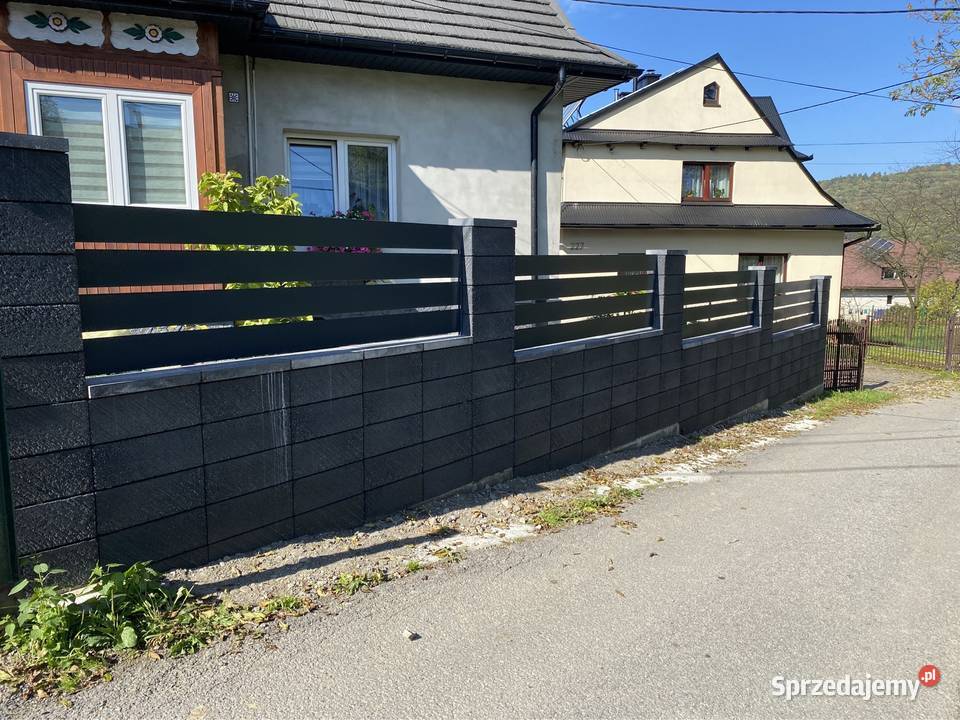 Brama Furtka Ogrodzenie Małopolska Ogrodzenia i bramy małopolskie Limanowa