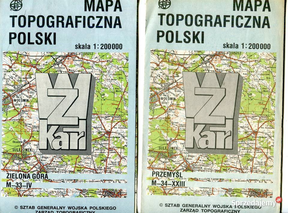 Mapa Topograficzna Polski