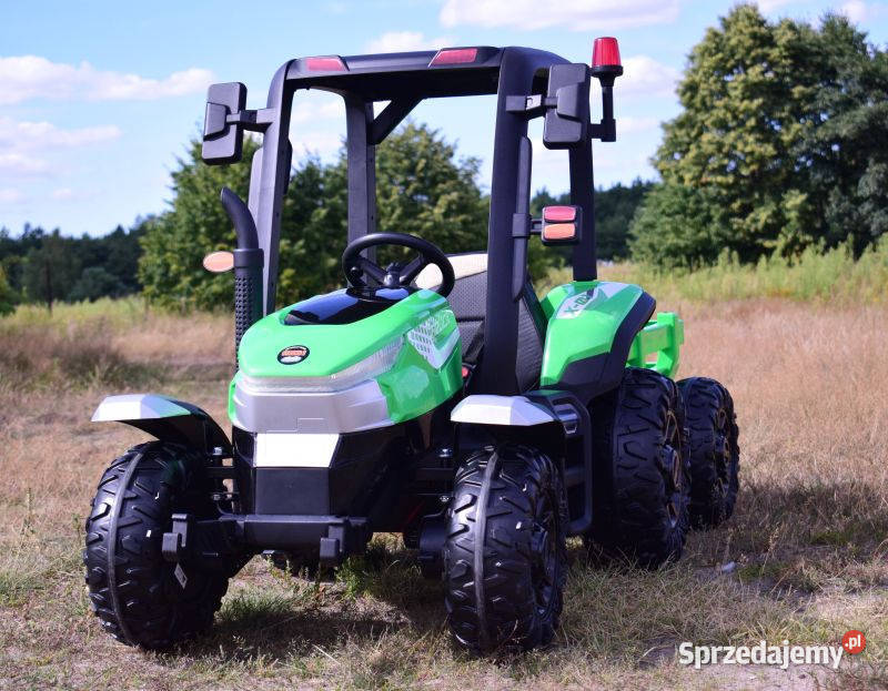 Autko na akumulator OLBRZYMI TRAKTOR Z PRZYCZEPĄ Myszków sprzedam