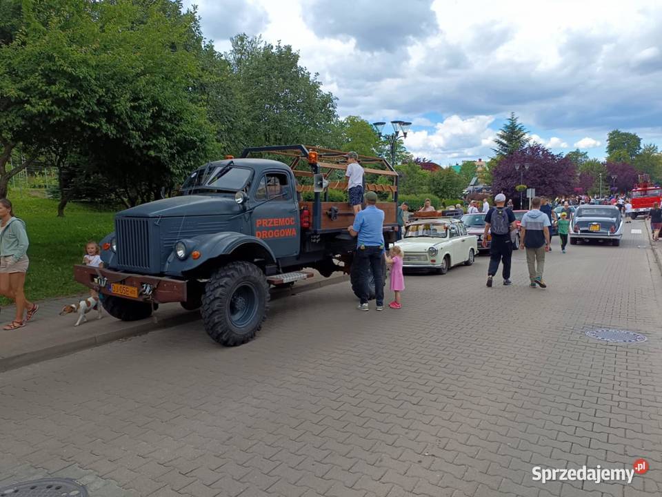 GAZ 63 1961r zabytek zabytkowy 4x4 4wd maz kraz nieuszkodzony Pasiecznik