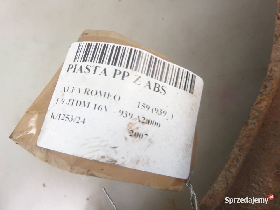 ZWROTNICA PRZEDNIA PRAWA ALFA ROMEO 159 19 JTDM