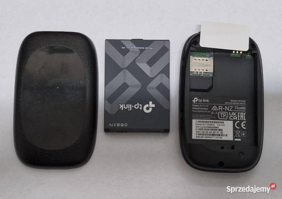 Router mobilny TPLink M7200 4G LTE Łódź