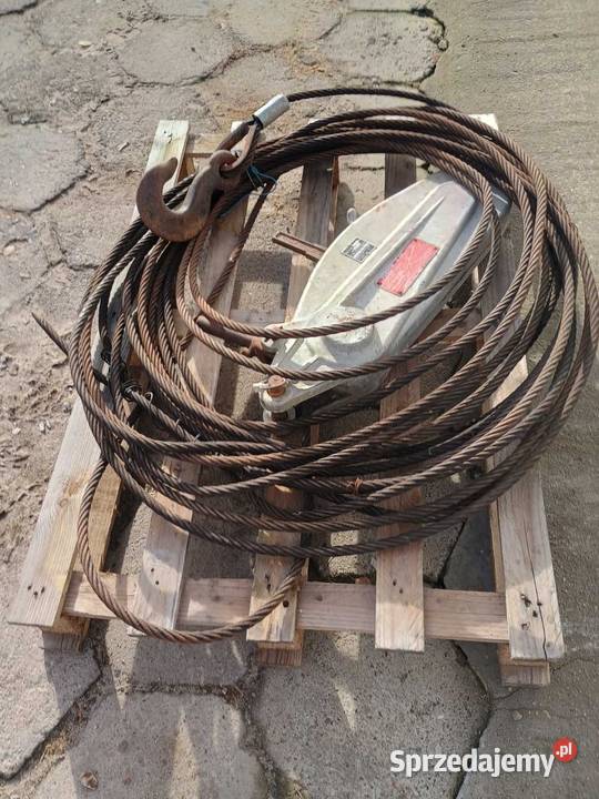 tirfor kifor T 35 wyciągarka linowa przeciągarka lubelskie Końskowola