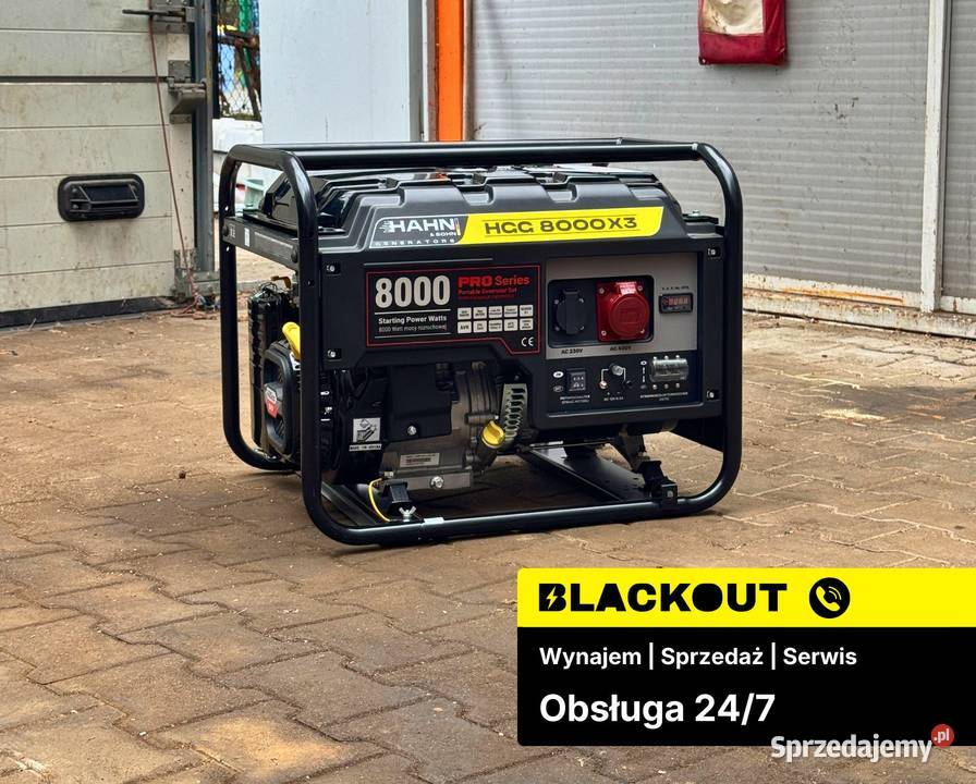 Agregaty Prądotwórcze Wynajem 247 3kW 500kW Warszawa