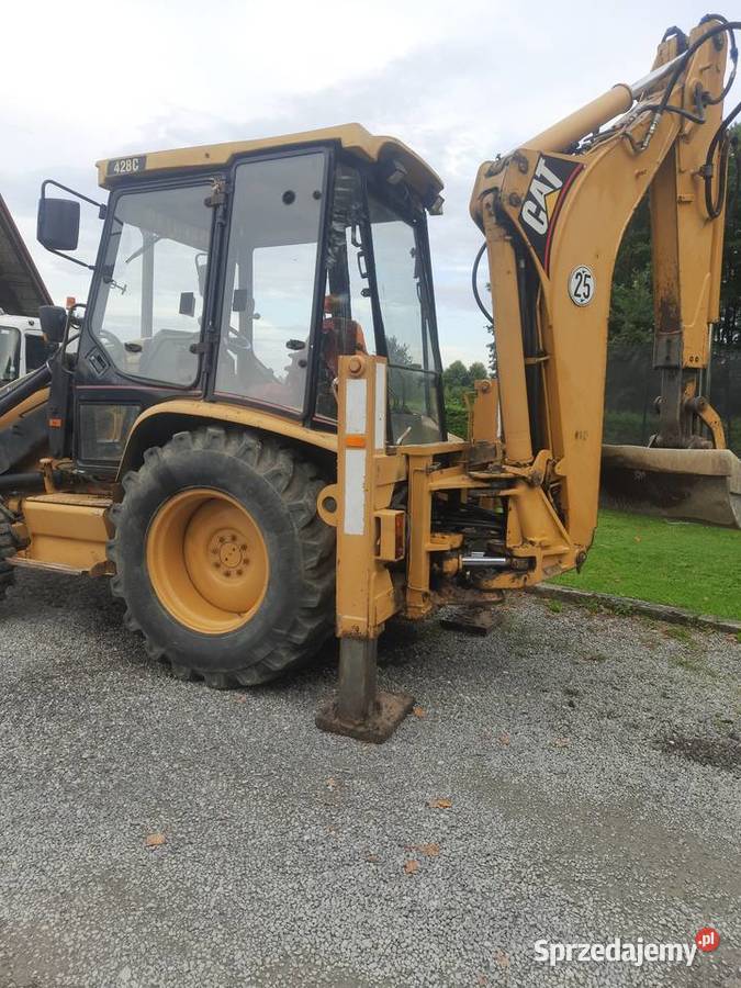 Koparko ładowarka cat 428c nie Koparko ładowarki Radomyśl Wielki