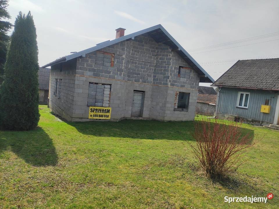 Dom w stanie surowym Warzyce