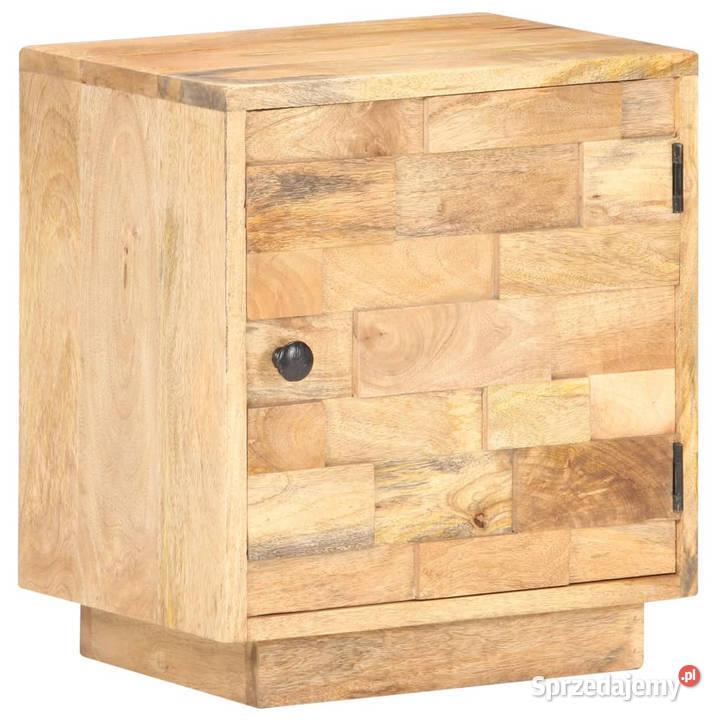 Szafka nocna 40x30x45 lite drewno mango WM320468 Nocne